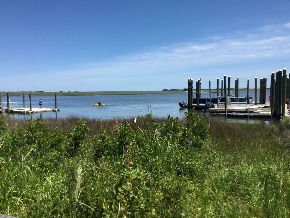 The ferry dock at Hammocks Beach State Park